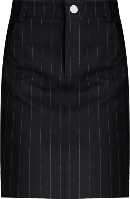 Women's Fly Front Zip Mini Skirt