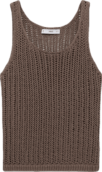 Women's Straps Crochet Top