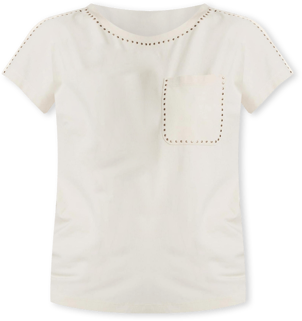 Women's T-Shirt with Stud Detail