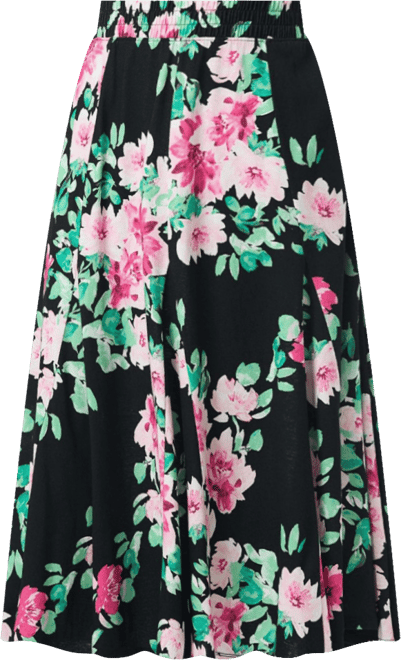 Women's Within Wide Elastic Waist Skirt