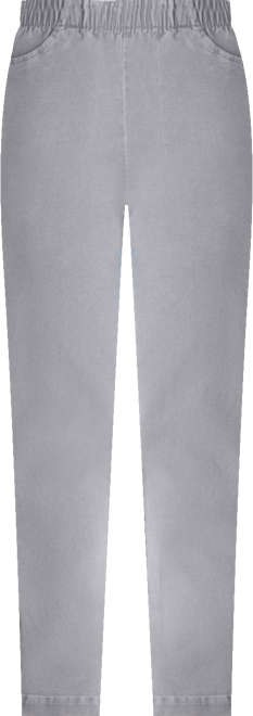 Women's Within Straight Leg Fineline Pull-On Stretch Denim Jeans