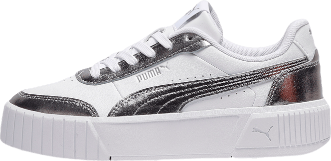 PUMA Carina Mia Metallic Big Kids' Easy On Sneakers