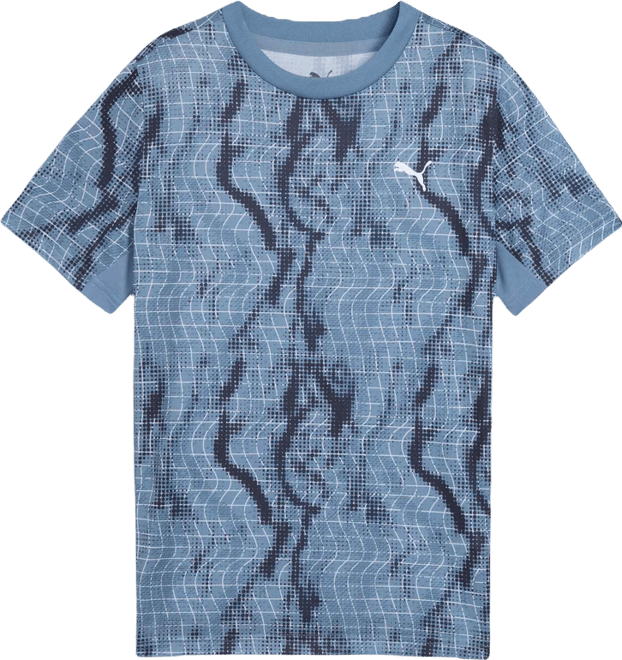 PUMA Train All Day Essentials Big Kids' Patterned T-Shirt