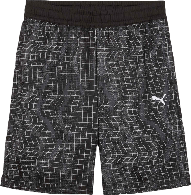PUMA Train All Day Essentials Big Kids' Patterned Shorts