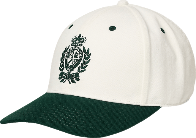 Men's Two-Tone Crest Twill Ball Cap