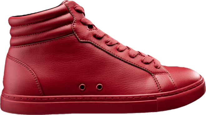 Men's Red High-top Sneaker