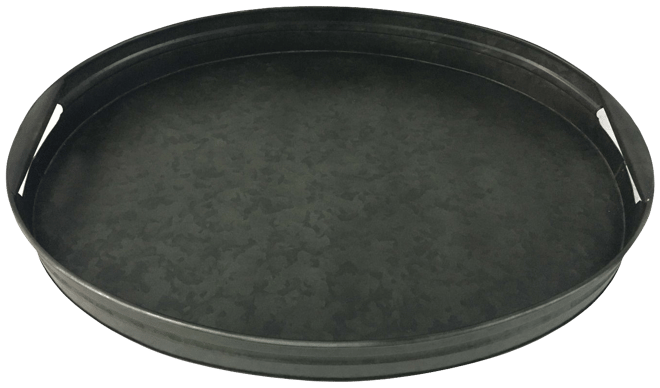 Cast Iron Round Server - 6 inches