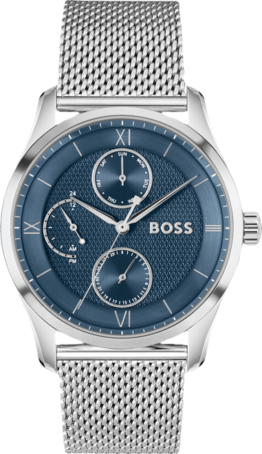 Men's Principle Master Quartz Multifunction Stainless Steel Watch, 41mm