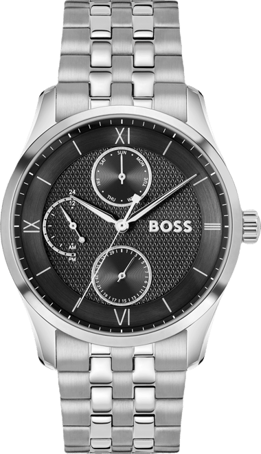 Men's Principle Master Quartz Multifunction Stainless Steel Watch, 41mm