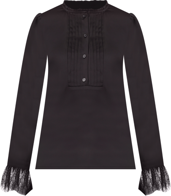 Women's Long Sleeve Button Down Blouse