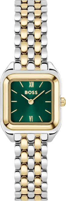 Women's Mae Petite Quartz Basic Mini Two Tone Stainless Steel Watch, 22mm