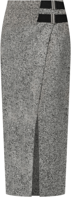 Women's Gisele Tweed Slit Skirt