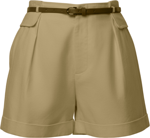 Belted Cargo Shorts