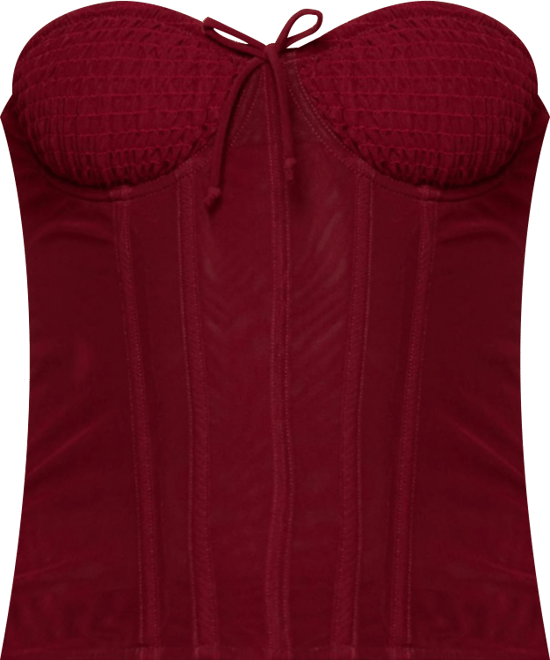 Women's Guinivere Smocked Strapless Corset