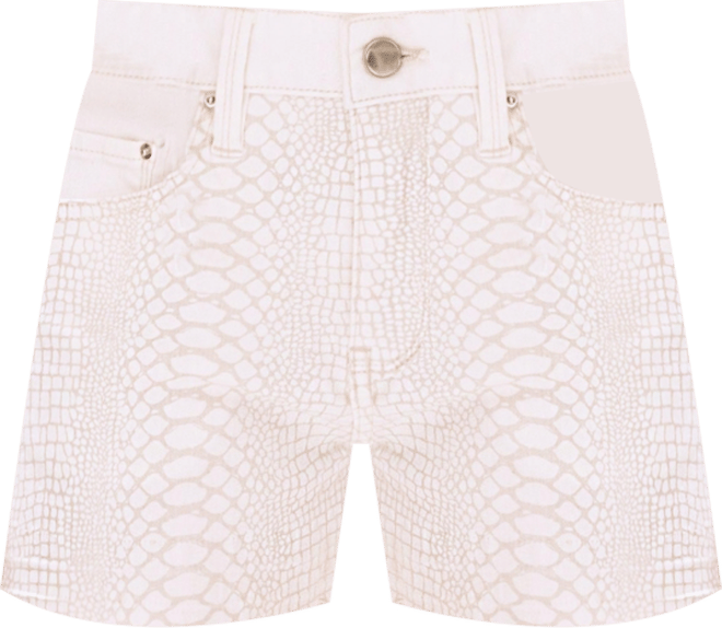 Women's Mila High-Rise Snake Print Denim Shorts