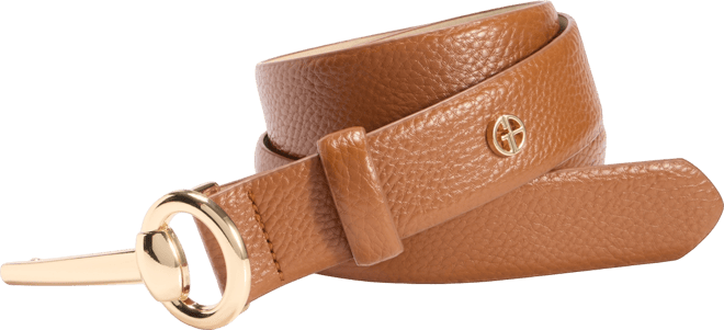 Half Horsebit Buckle Pant Belt