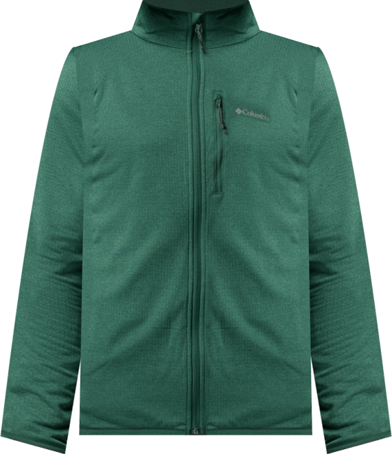 Men's Essential Hike Grid Fleece Full Zip Jacket