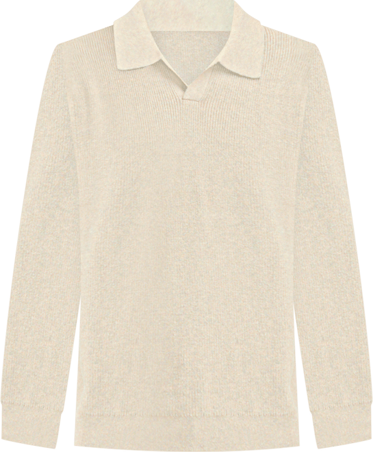 Men's Johnny Collar Polo Sweater