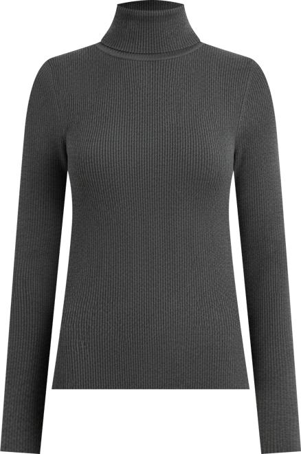 Ribbed Turtleneck Sweater