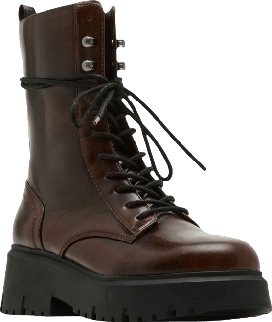 Maisey Lace-Up Combat Booties