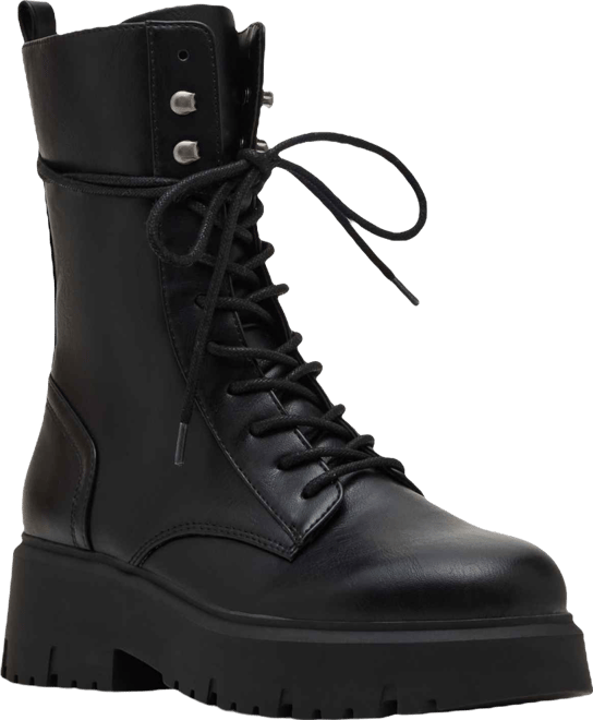 Maisey Lace-Up Combat Booties