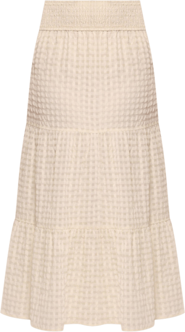 Women's Farica Gingham Midi Skirt