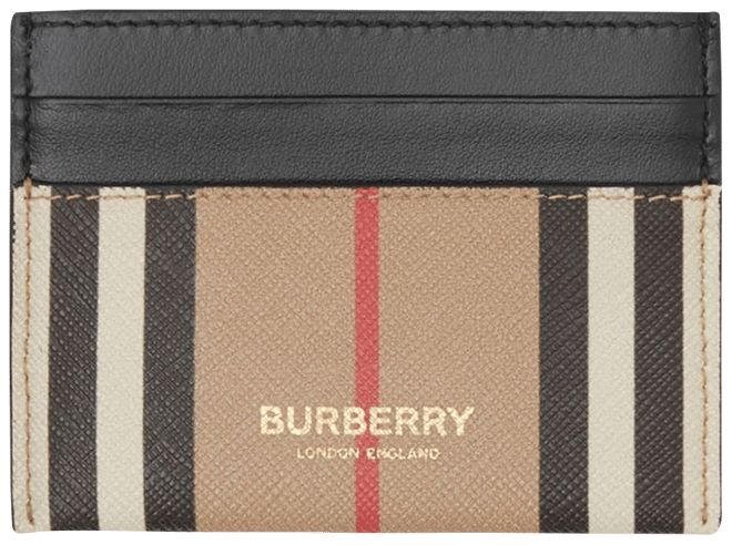 Burberry london leather card hot sale case