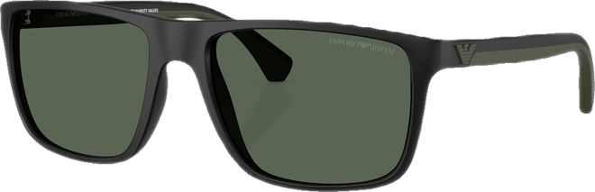 Men's Square Sunglasses, EA4033
