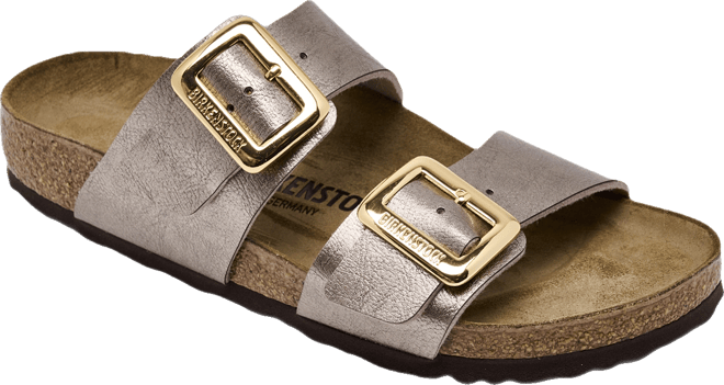 Women's Sydney Luxe Buckle Birko-Flor Sandals from Finish Line