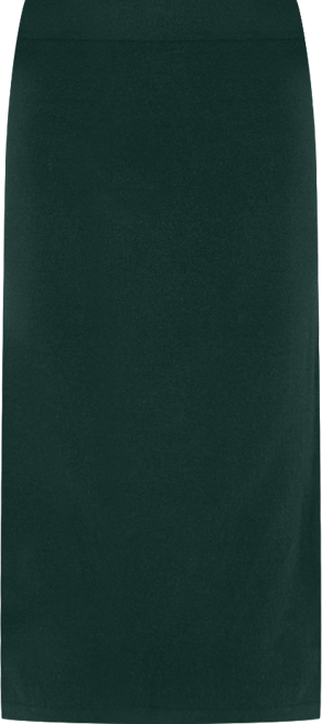 Women's Side Slit Pencil Midi Skirt