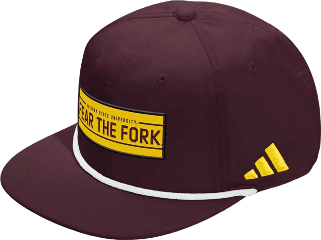 Men's and Women's Maroon Arizona State Sun Devils Locker Room Rope Adjustable Hat