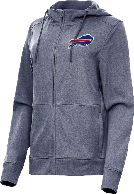 Women's Heather Navy Buffalo Bills Seeker Full-Zip Hoodie Jacket