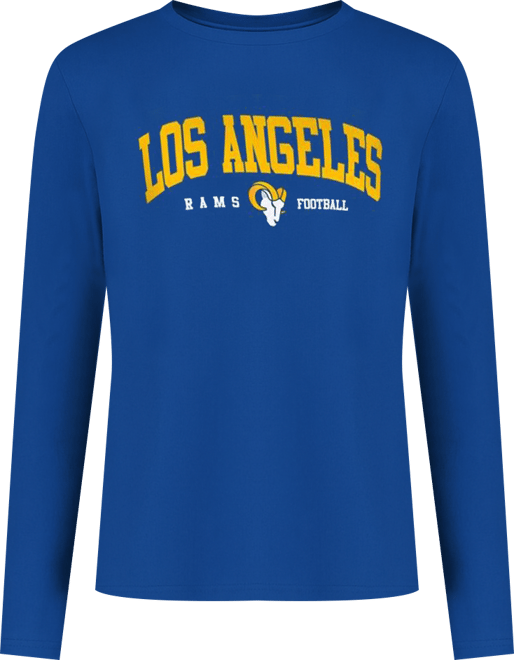 Women's Royal Los Angeles Rams Best Play Long Sleeve T-Shirt