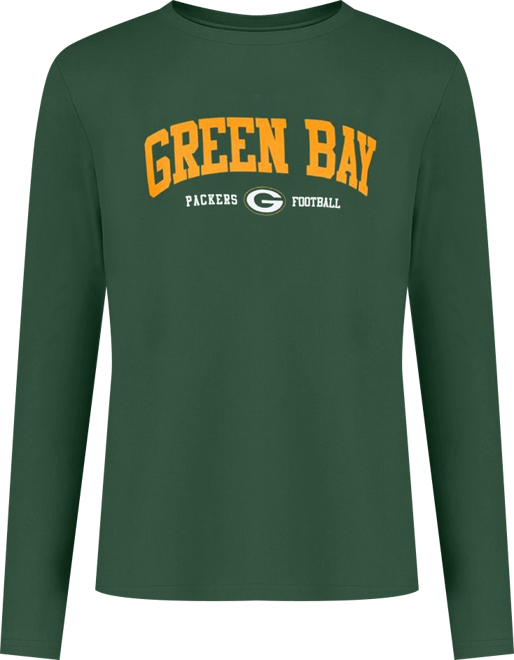 Women's Green Green Bay Packers Best Play Long Sleeve T-Shirt