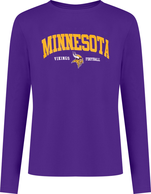 Women's Purple Minnesota Vikings Best Play Long Sleeve T-Shirt