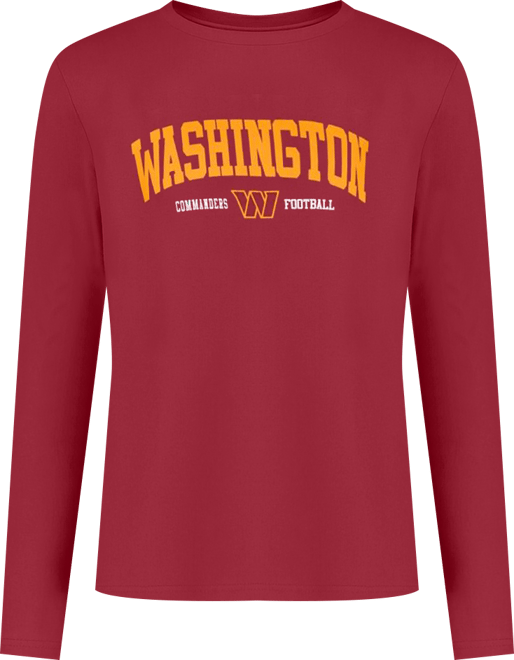 Women's Burgundy Washington Commanders Best Play Long Sleeve T-Shirt