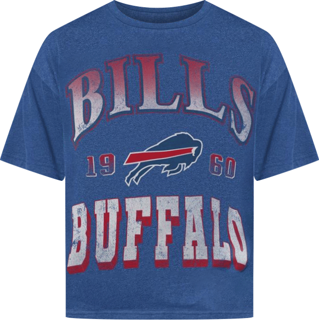 Women's Heather Royal Buffalo Bills Oversized Hall of Fame T-Shirt