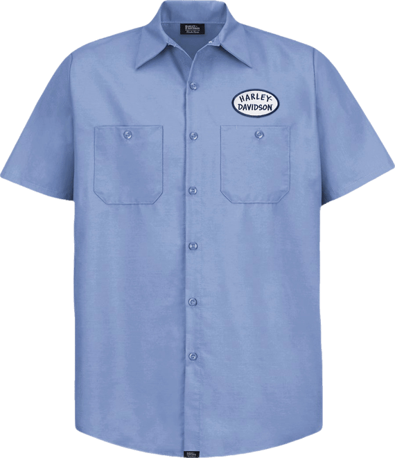 Men's Parts & Service Work Shirt | Harley-Davidson USA