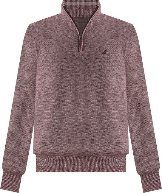 Men's Ribbed Collar Sweater