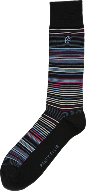 Men's Fashion Stripe Moisture-Wicking Socks