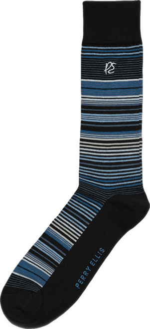 Men's Fashion Stripe Moisture-Wicking Socks