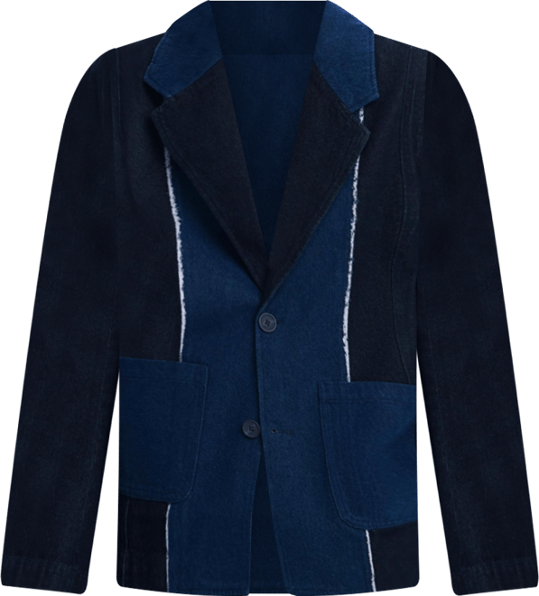 Men's Blazer with combined seams