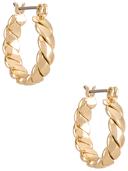 Twist Hoop Earrings