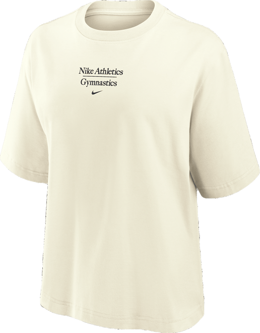 Nike Women's Gymnastics Short-Sleeve Boxy T-Shirt