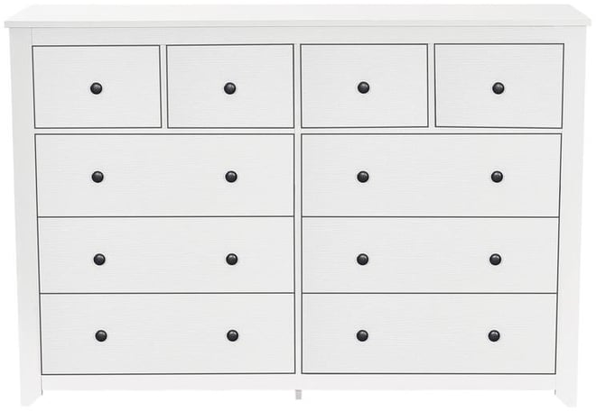Casainc Modern 10-Drawer Storage Cabinet Dresser Wide Chest of Drawer