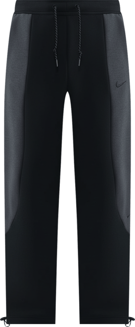 Nike Tech Men's Colour-Block Open-Hem Fleece Trousers