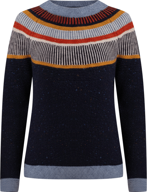 Women's Statement Donegal Crew Neck Sweater