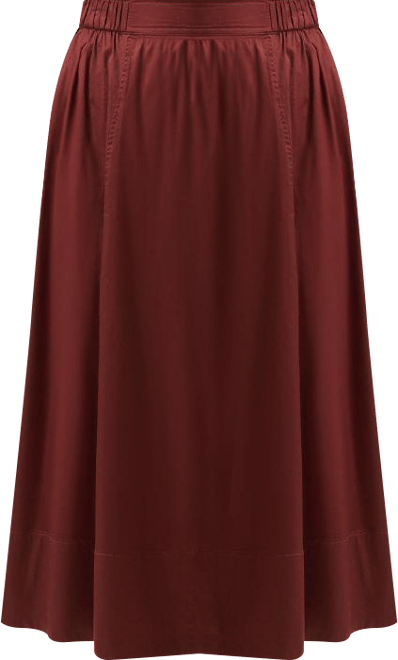 Plus Size Sahara Breeze Cotton Skirt