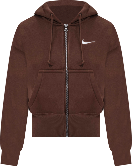 나이키 스포츠웨어 피닉스 플리스 여성 루즈 풀집 크롭 후디