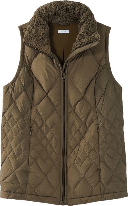  | Fitted Puffer Gilet-BACK-S①-9 Diamond-Quilted Puffer Vest | JJill